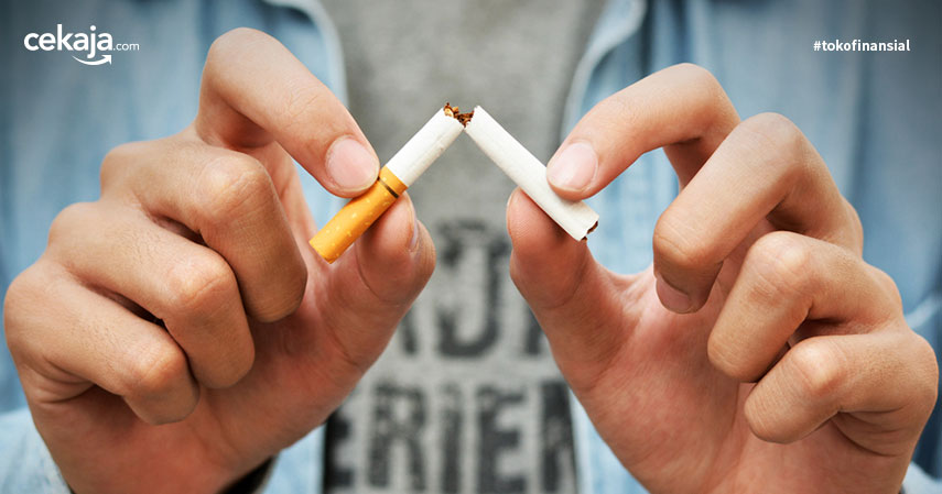 tips berhenti merokok _ asuransi kesehatan - CekAja.com